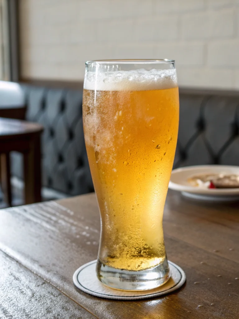 Beer Glass of chilling mind