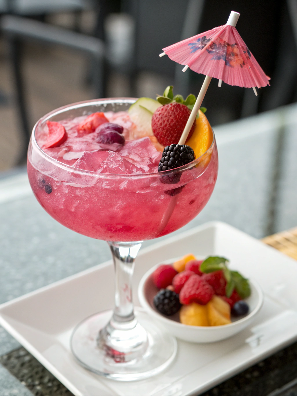 Pink Cocktail Drink Ingredient